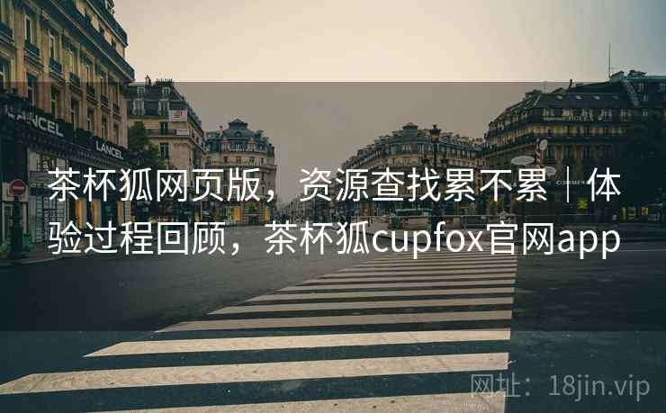 茶杯狐网页版，资源查找累不累｜体验过程回顾，茶杯狐cupfox官网app  第2张